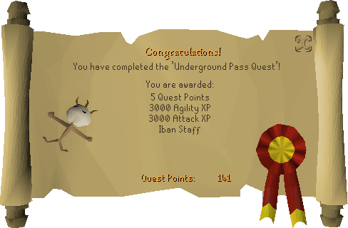 Suggestion] Additional rewards for Quest Speedrunning: items that are  currently exclusive to quests! : r/2007scape